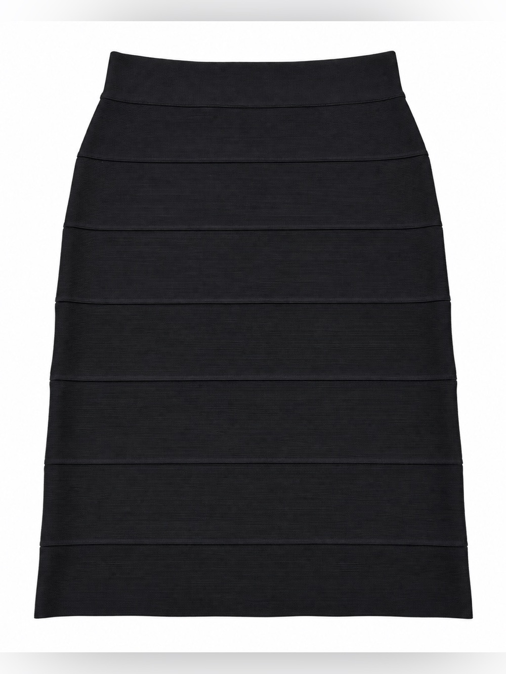BCBGMAXAZRIA Alexa Black Bandage Pencil Skirt – Size XS